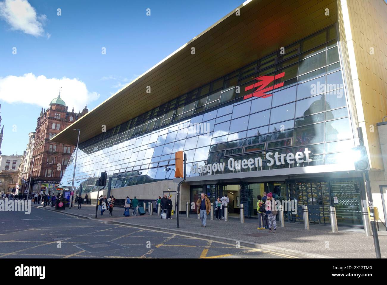 Queen Street Station Glasgow Scotland UK Stock Photo Alamy Queen Street Station Glasgow Scotland UK Stock Photo Alamy