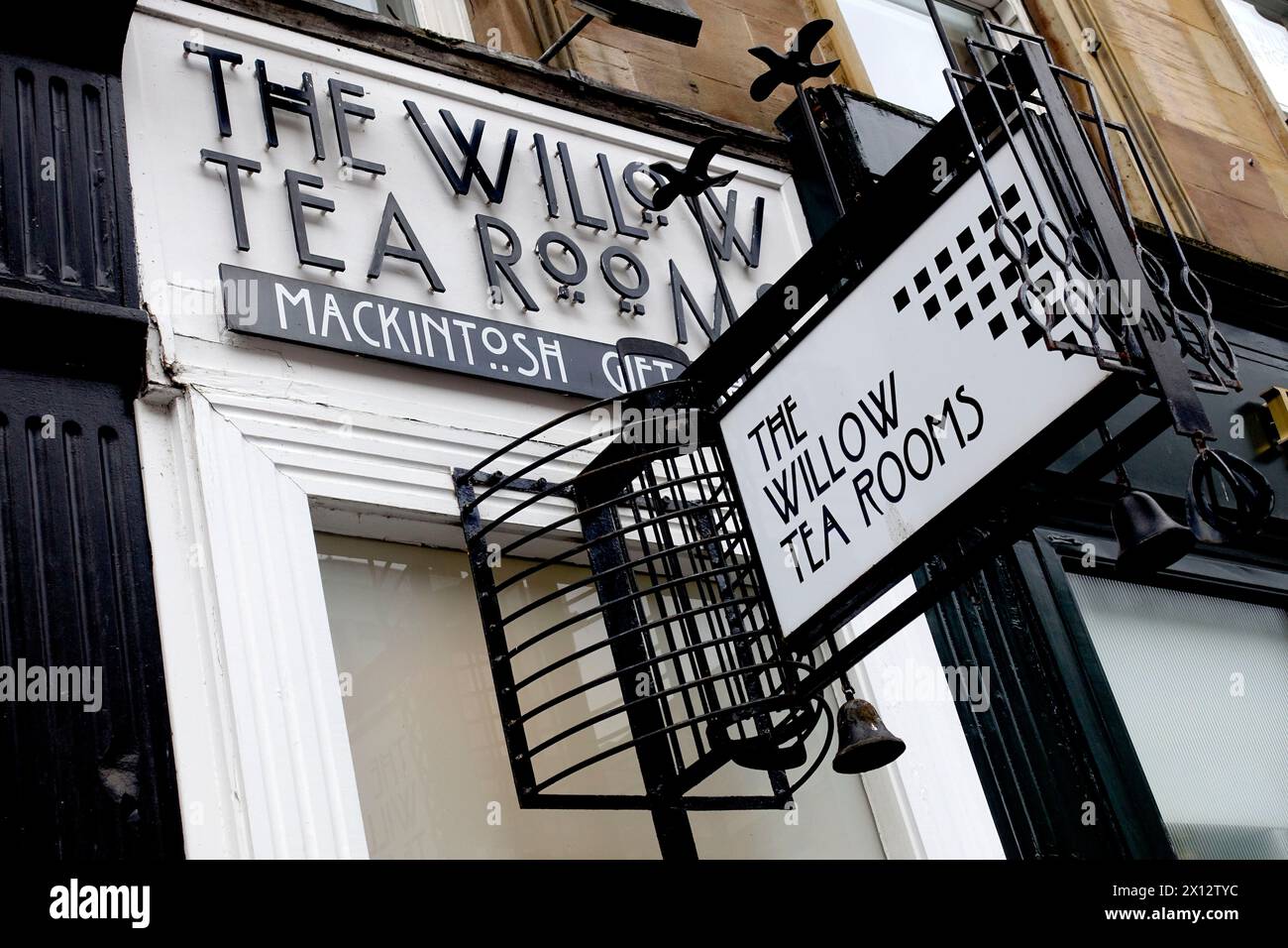 The Willow Tea Rooms, Glasgow, Scotland, UK Stock Photo