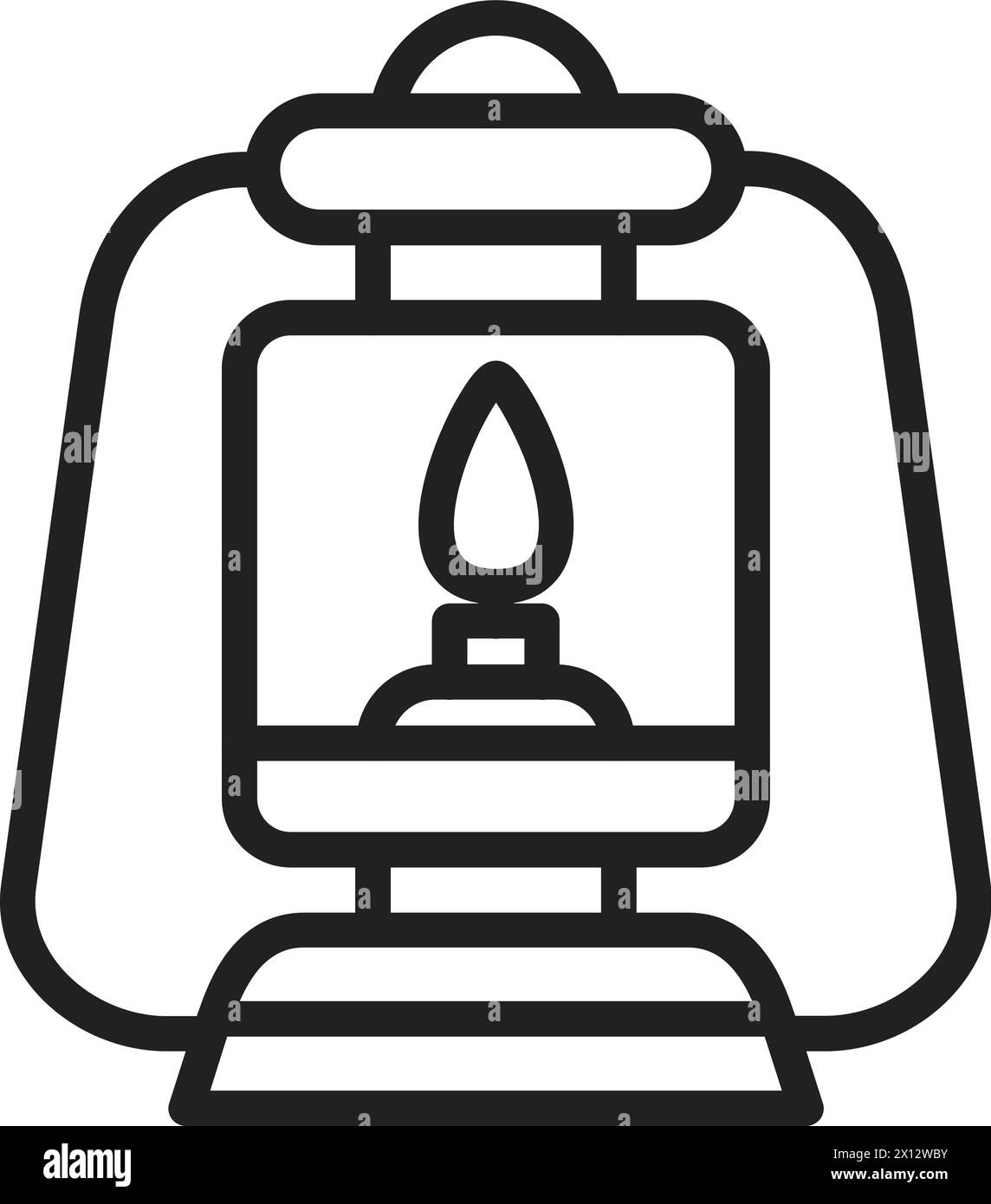 Lantern icon vector image. Suitable for mobile application web application and print media. Stock Vector