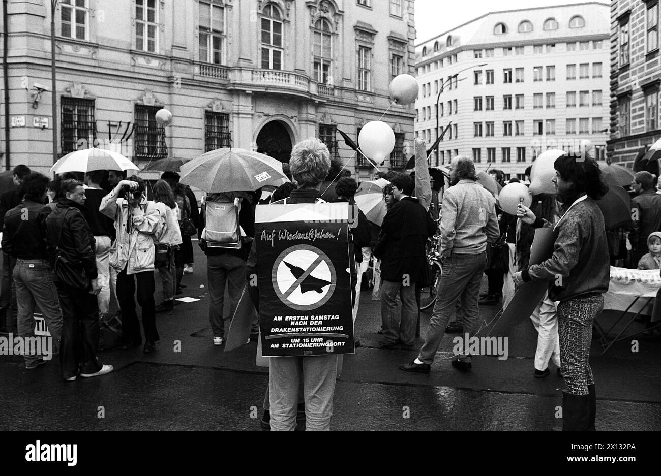On May 31st 1988 the Austrian Green Party demonstrated in Vienna