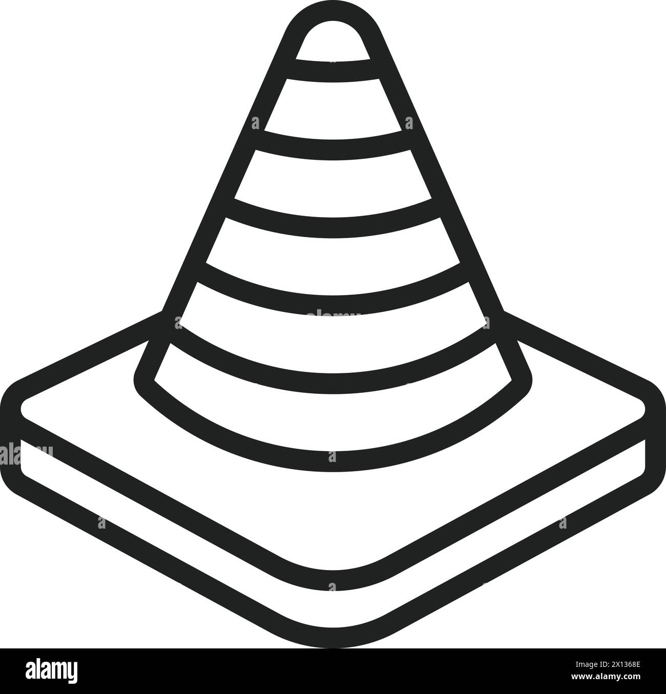 Traffic Cone Icon Vector Image Suitable For Mobile Application Web Application And Print Media 7247