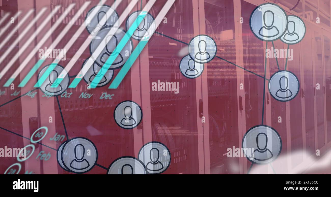 Image graphs user icons hi-res stock photography and images - Alamy