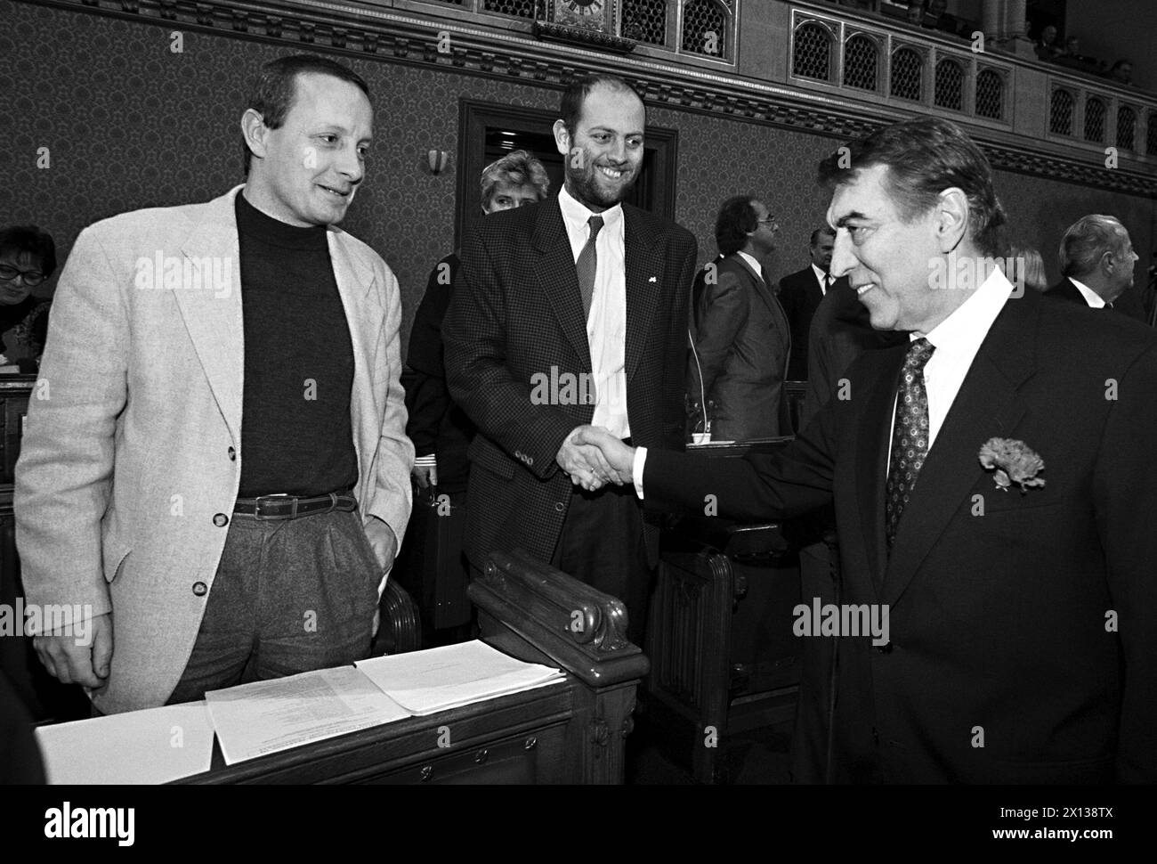 Vienna on December 9th 1991 Austria's Green Party started a premature guideline debatte as they