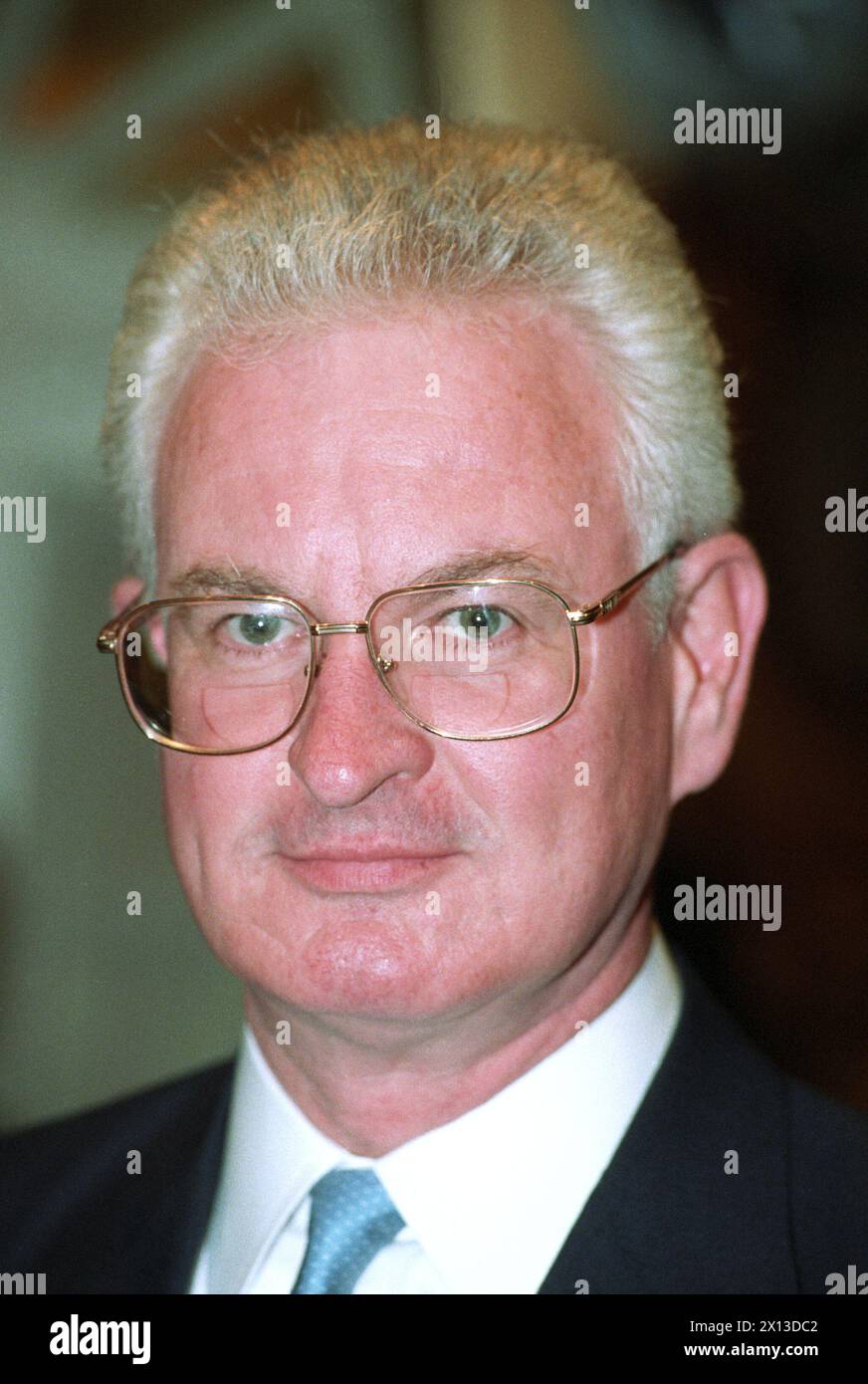Helmut Sohmen, CEO of World Shipping Company, captured on 1 July 1994
