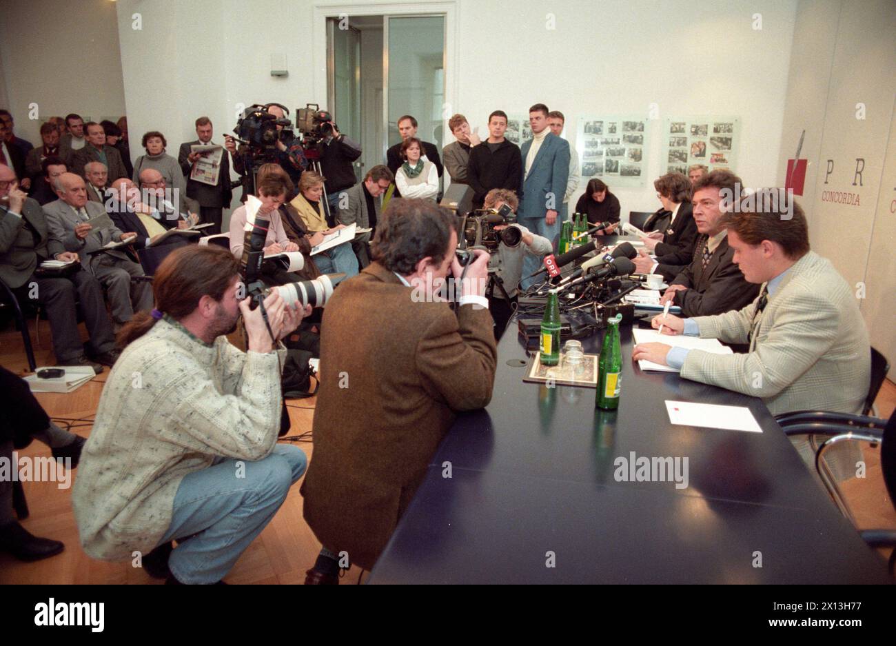 General elections 1995. The Austrian Freedom Party gives an