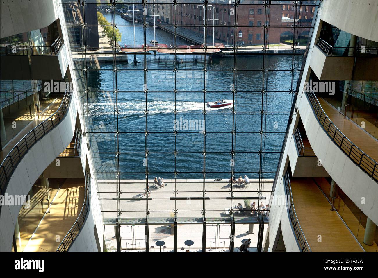 Det Kongelige Bibliotek In Copenhagen In Denmark. It Is The National ...