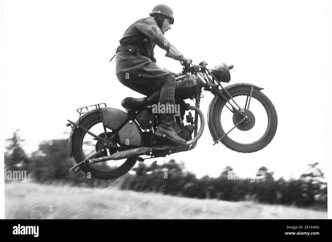 TRAINING THE ARMY'S DRIVERS AND MOTOR CYCLISTS - This well trained ...