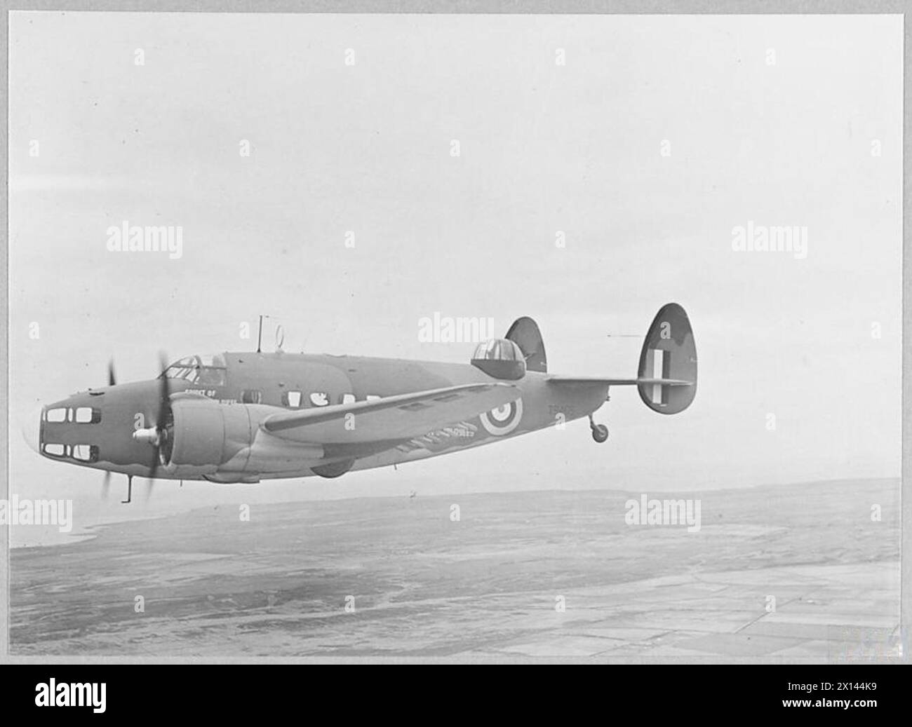 Lockheed 4 Engine Lockheed Hudson Mark 3 aircraft equipped with two Wright Cyclone ...