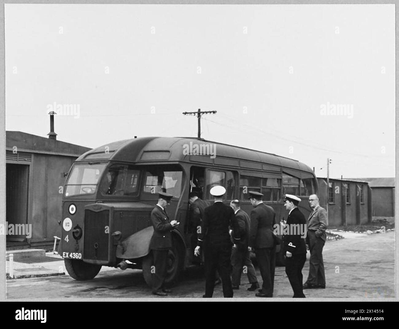 In 1945, passengers from the Far East arriving at RAF Station Lyneham ...