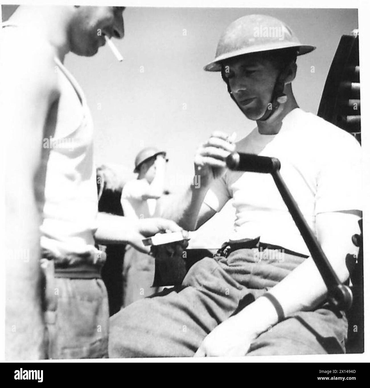 British army cooperation Black and White Stock Photos & Images - Alamy