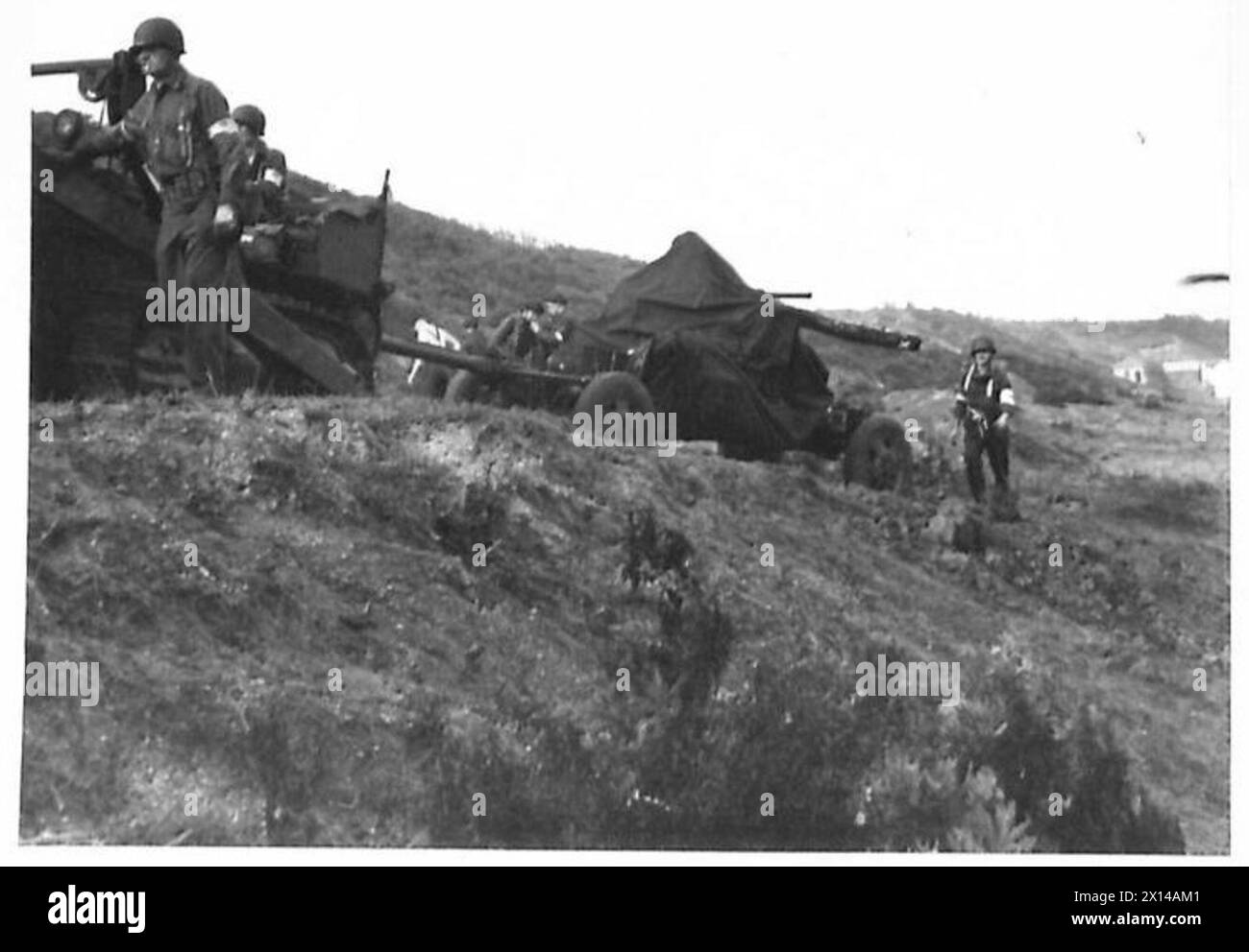 American troops 34th infantry Black and White Stock Photos & Images - Alamy