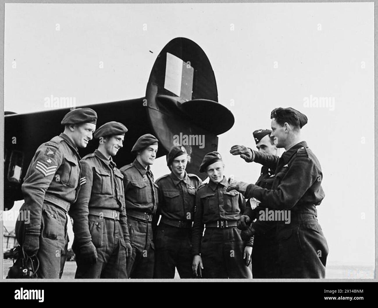 WITH AN ARMY COOPERATION GLIDER SQUADRON Picture taken at a station