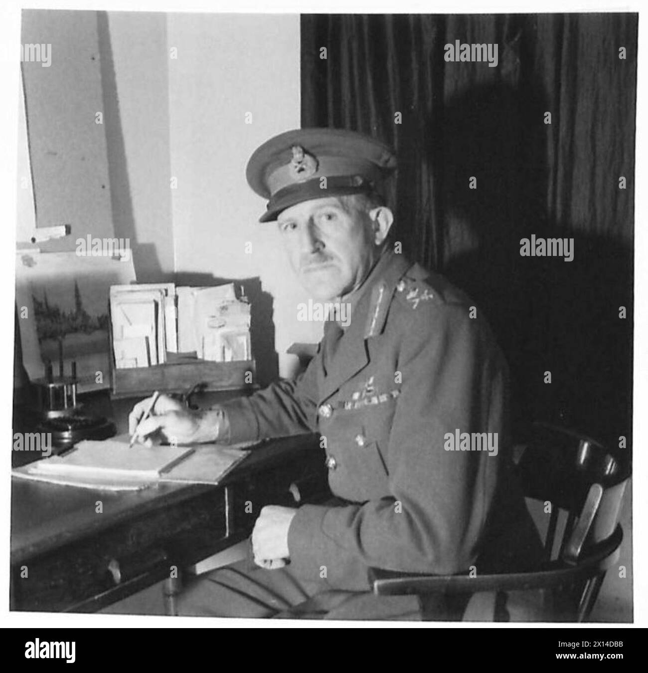 Negative major general g c waterhouse cb mc commander central