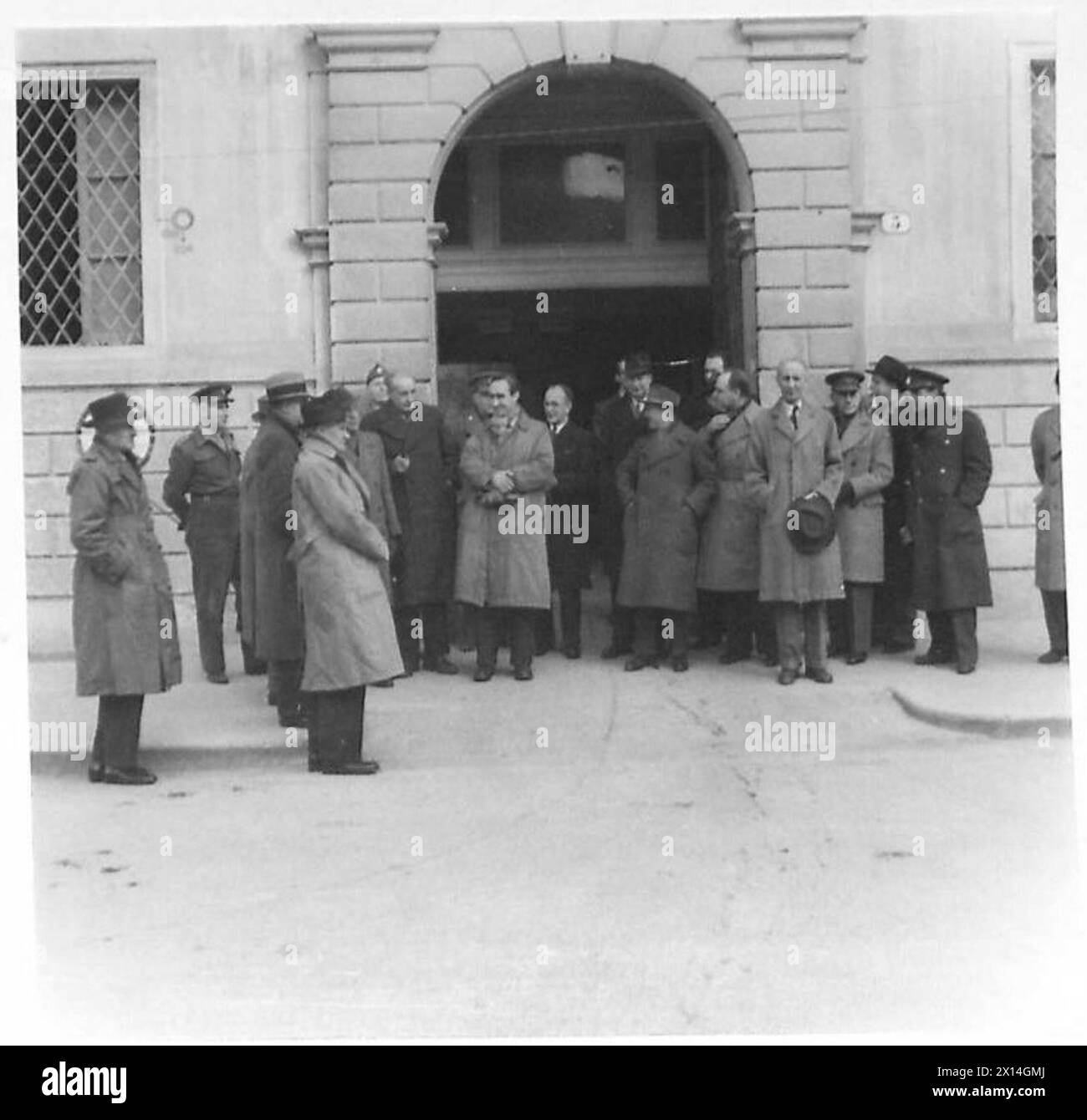 Italian Union Allied military collaboration Black and White Stock Photos & Images - Alamy