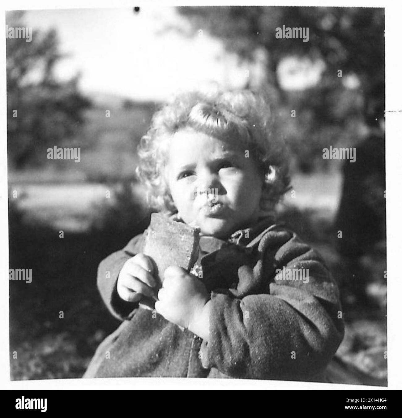 Meagre rations Black and White Stock Photos & Images - Alamy