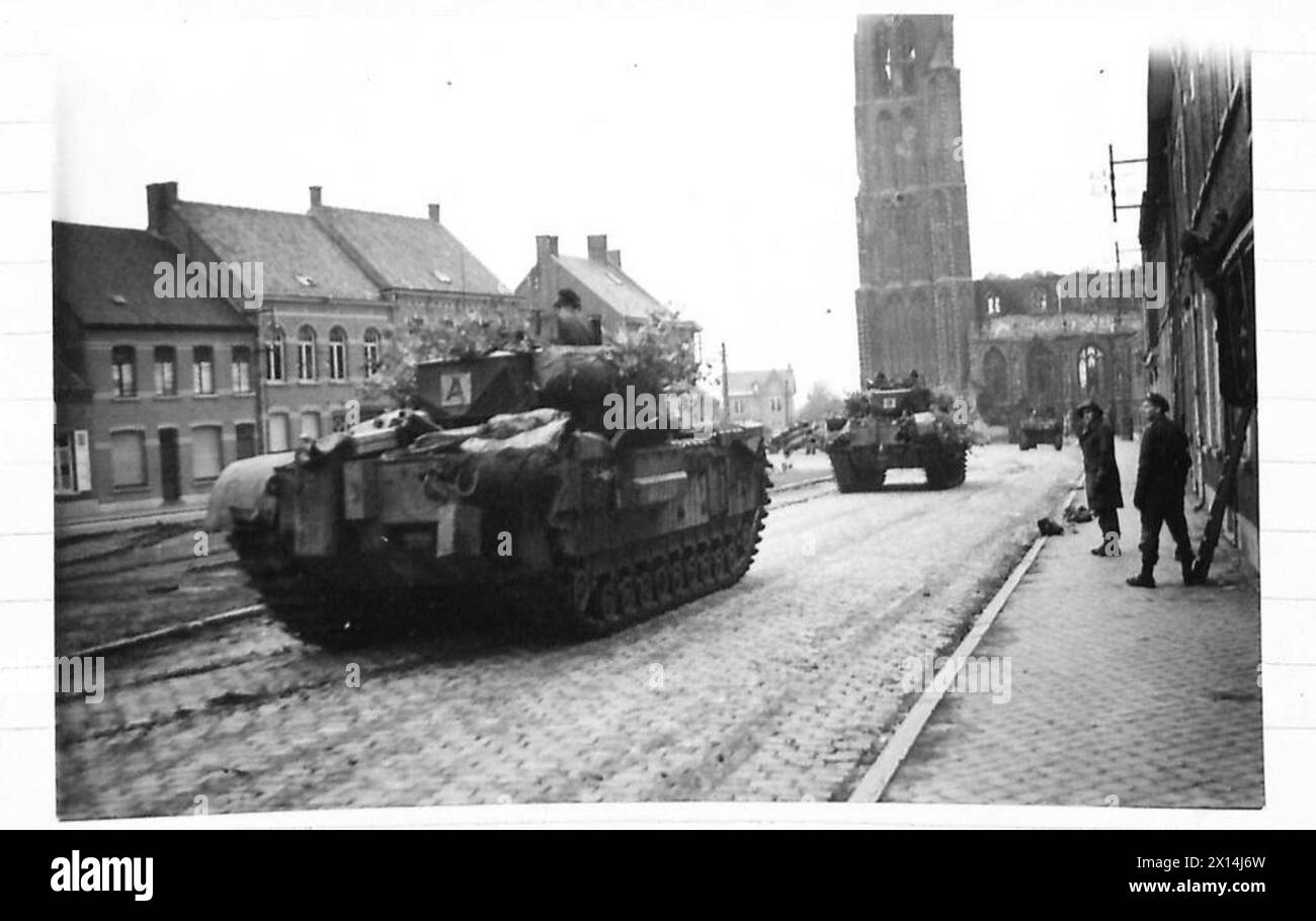 British Tanks In Nw Europe 1944-45 - Churchill Tanks Of 34th Tank 