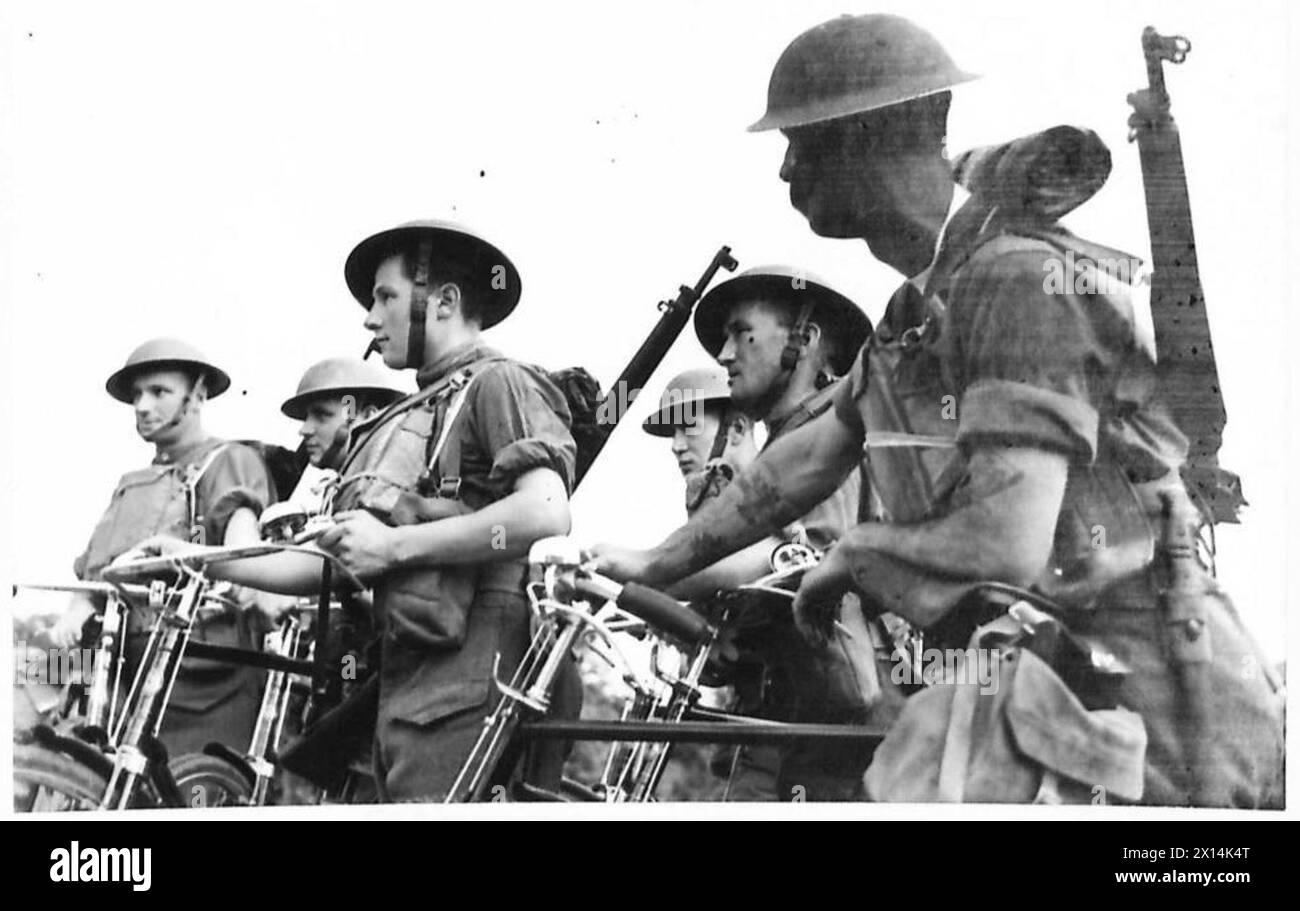 British army troop movement Cut Out Stock Images & Pictures - Alamy