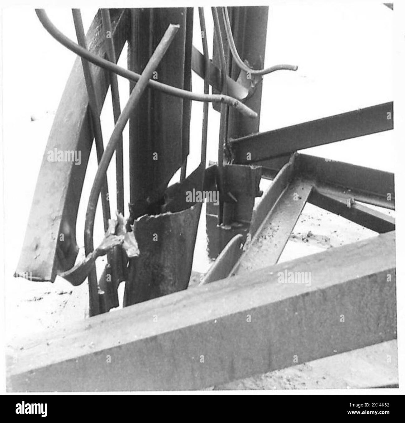 SPECIAL ASSIGNMENT FOR 79TH ARMOURED DIVISION - Close-up of shots fired ...