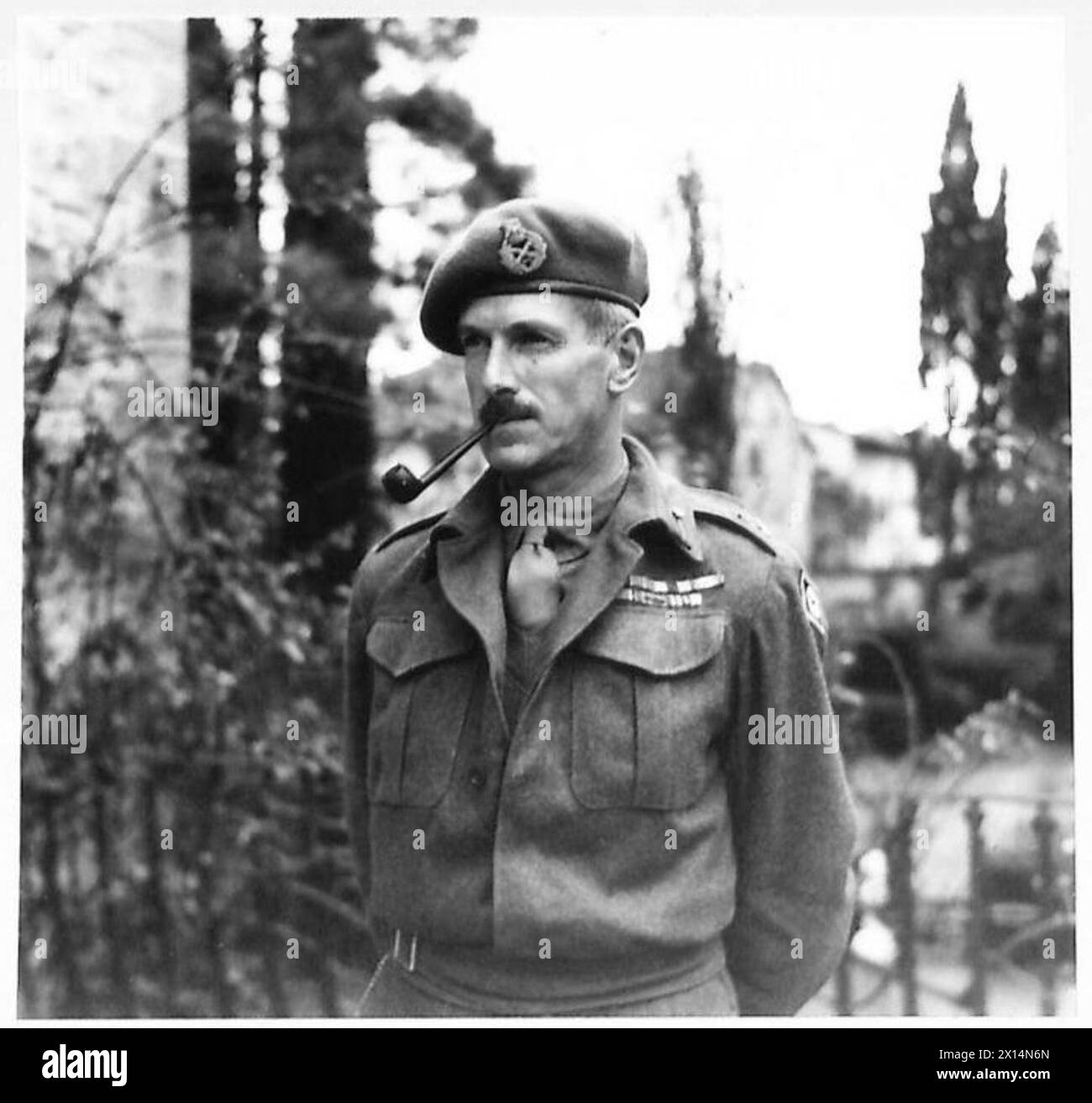British army officer rank insignia Black and White Stock Photos ...