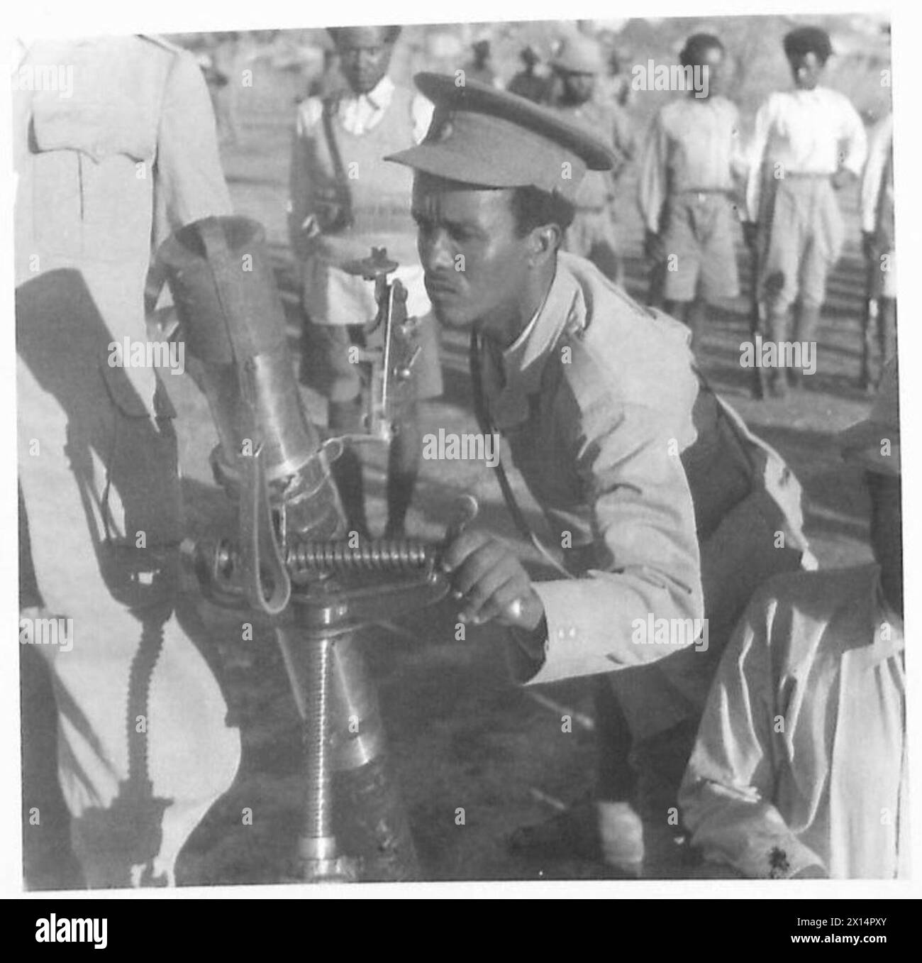 ETHIOPIAN WARRIORS AID BRITISH TROOPS - Abyssinian warriors are now ...
