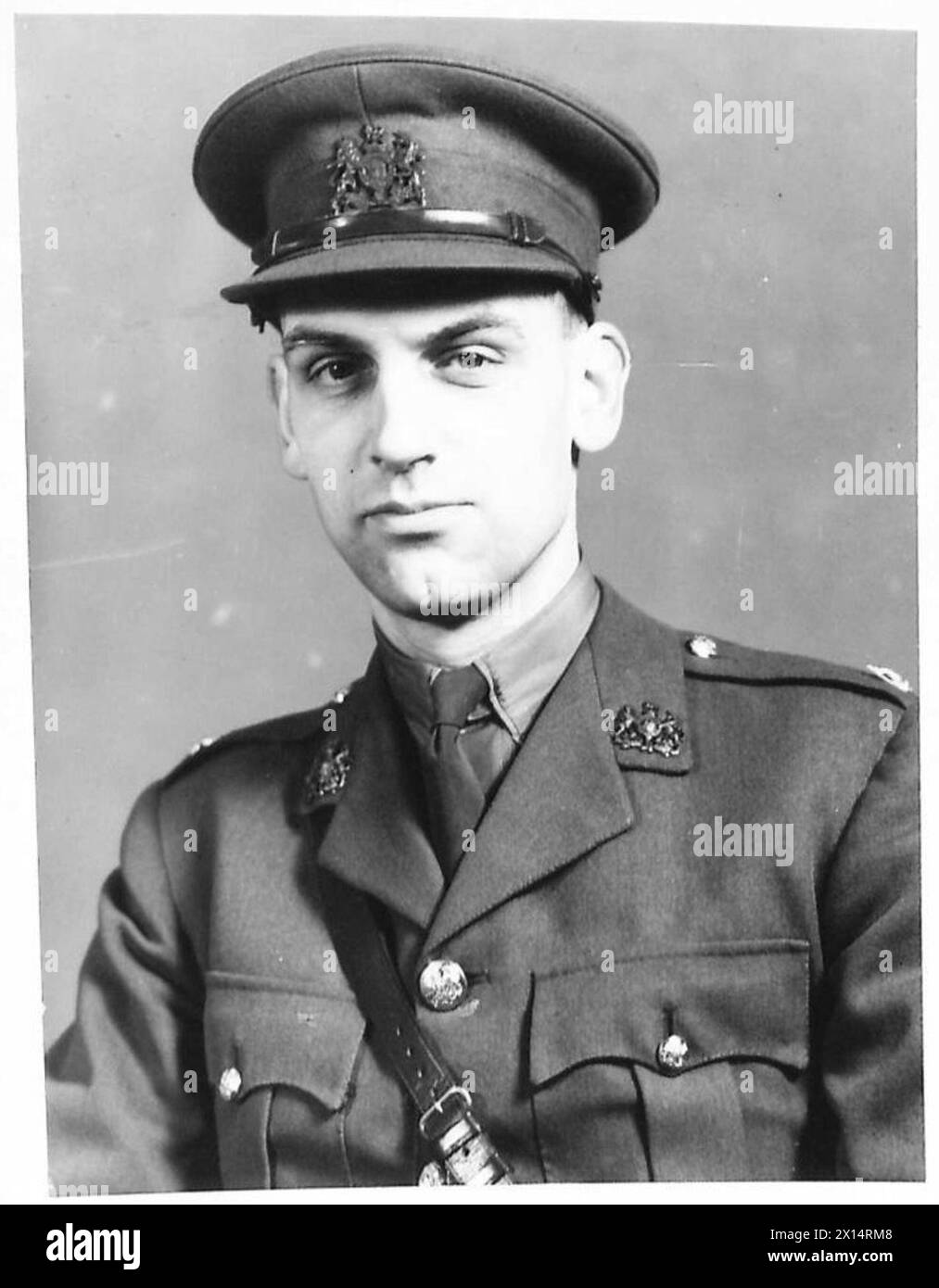 Major Stewart of the British Army is shown in a formal portrait as part ...