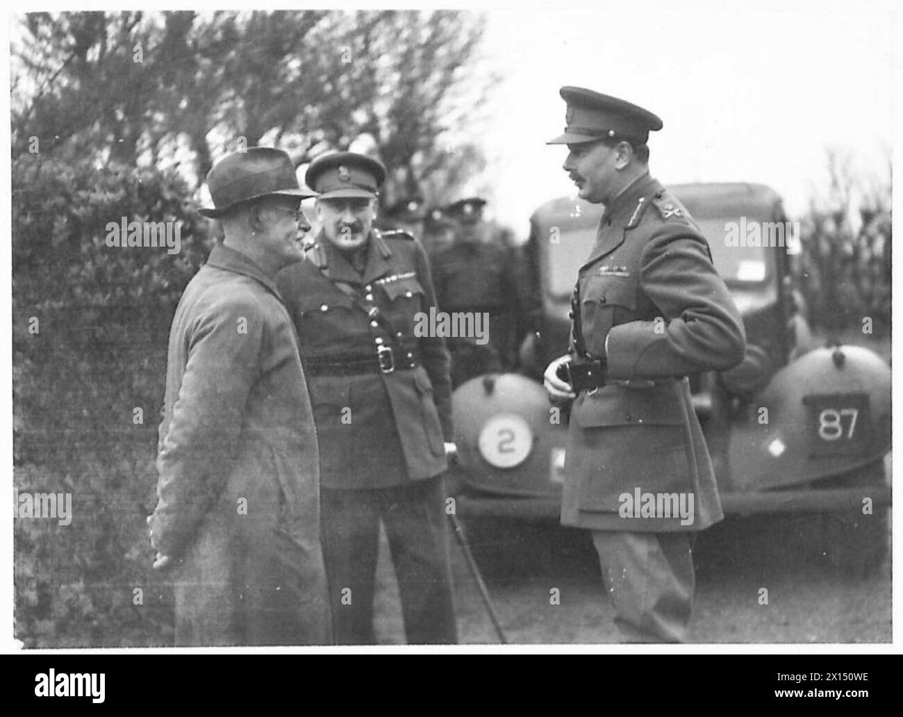 THE DUKE OF GLOUCESTER'S VISIT TO EAST ANGLIA H.R.H. meets a local