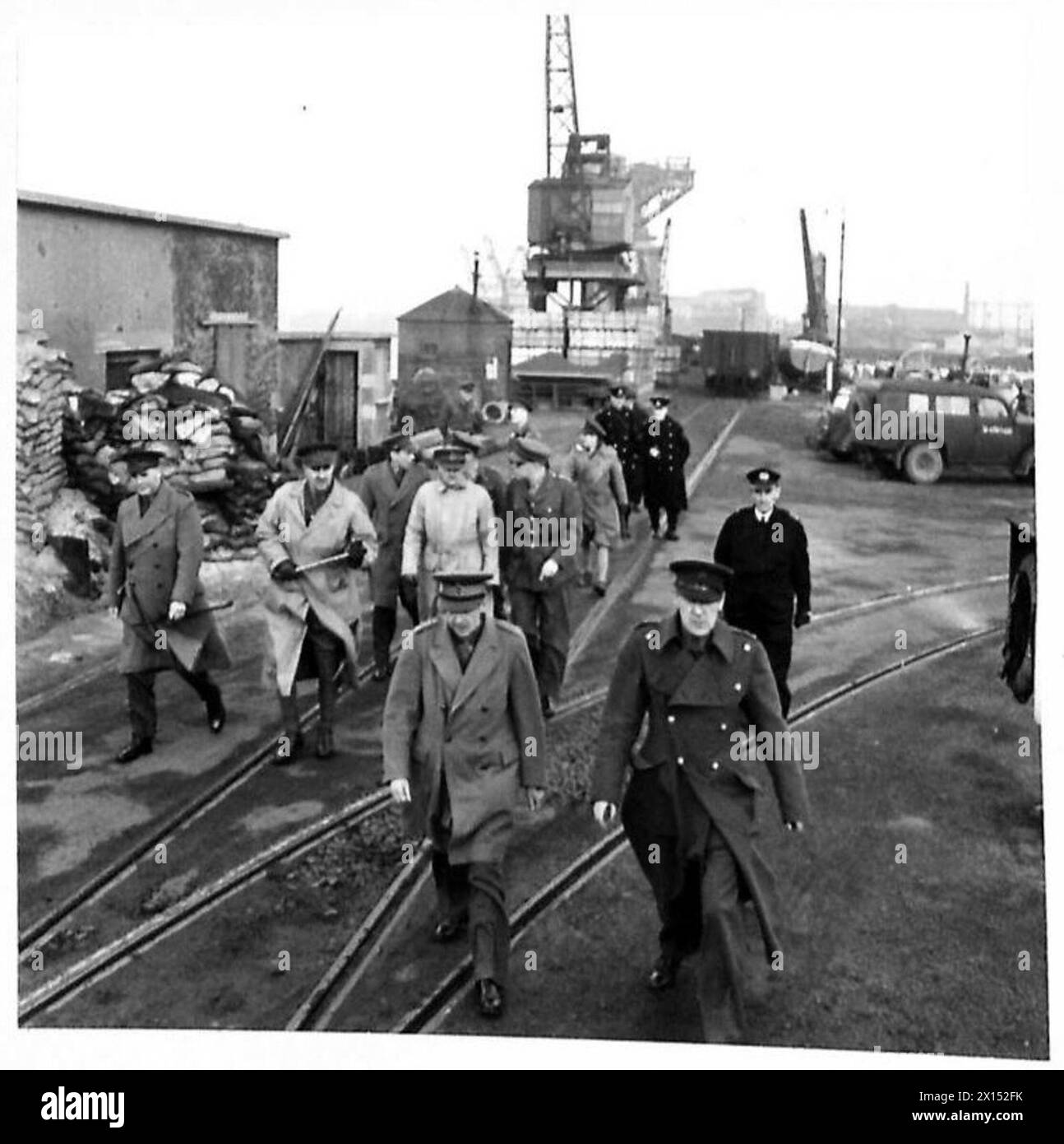 Staff quartermaster Black and White Stock Photos Images Alamy