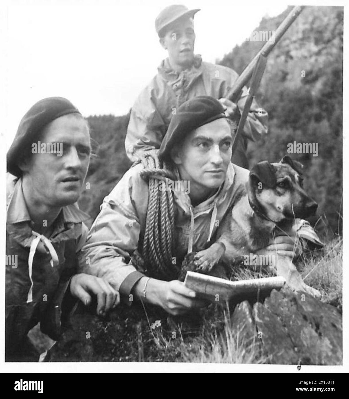 THE BRITISH ARMY IN BRITAIN, 19391945 Commando troops, members of a