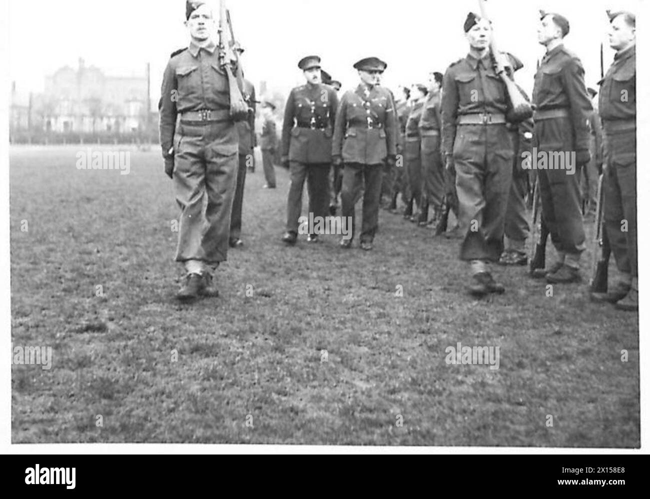 INAUGURATION CEREMONY OF THE SHERWOOD FORESTERS - Lt.Gen. Sir Douglas S ...