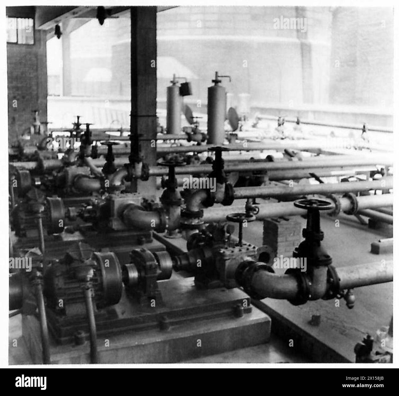 BULK PETROLEUM STORAGE COMPANY A portion of the pump house at an