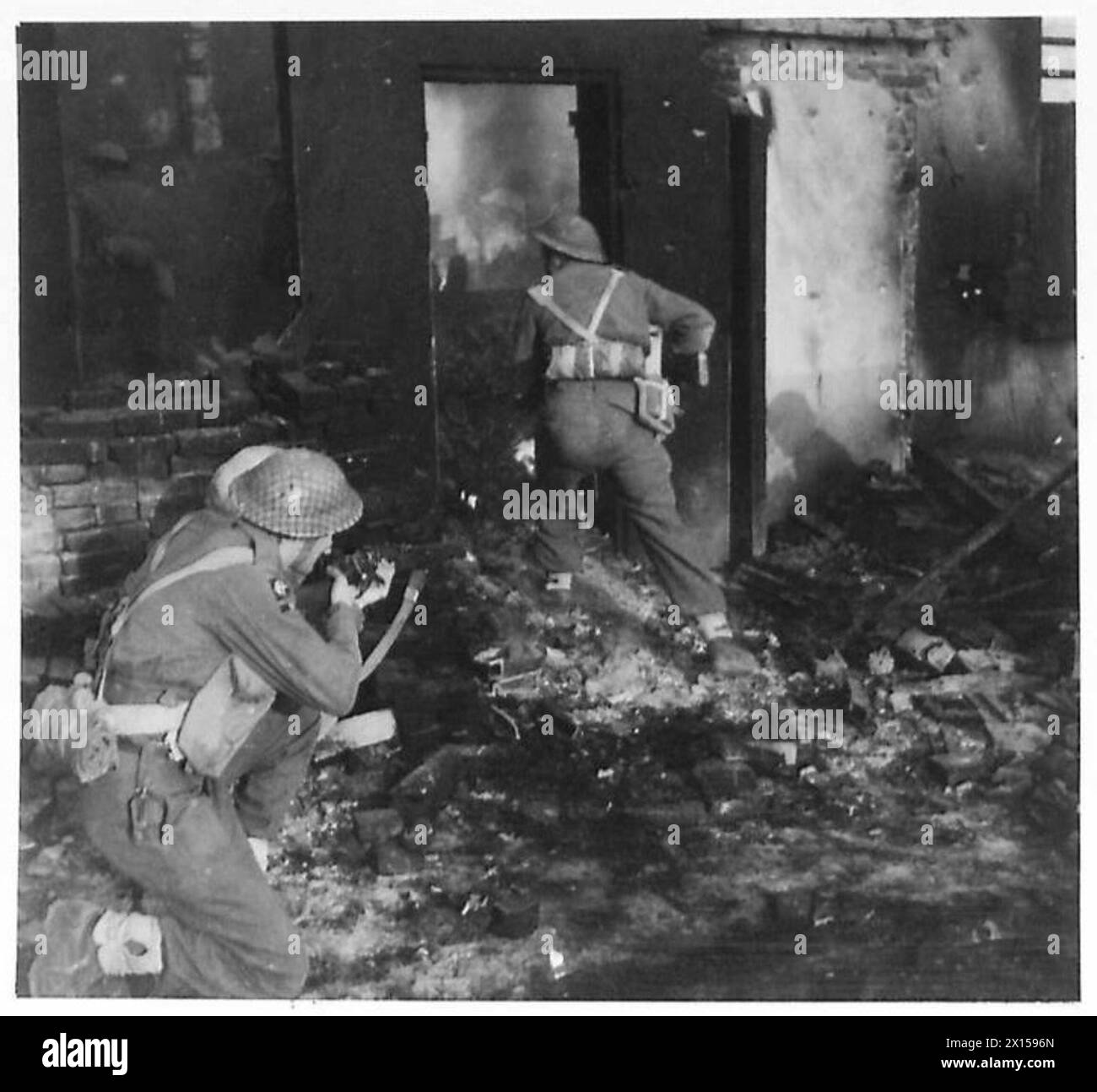 EIGHTH ARMY PREPARATION FOR SPRING OFFENSIVE Wasps (flame throwing