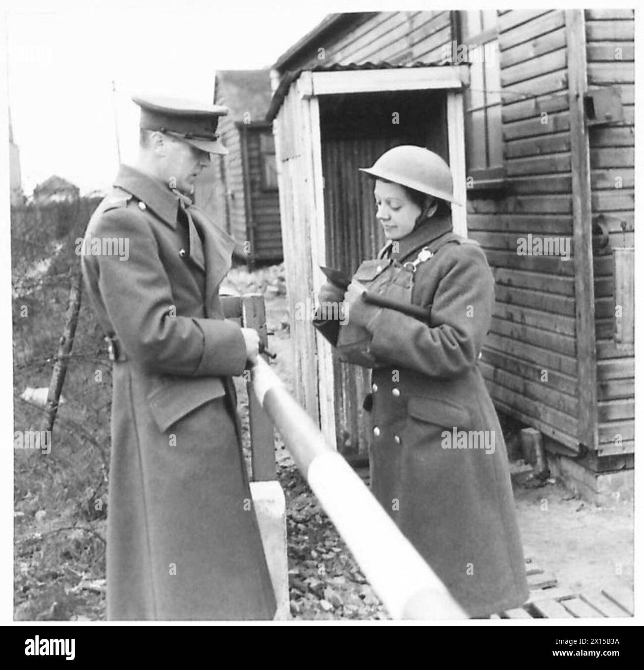Visiting officer Cut Out Stock Images & Pictures - Alamy