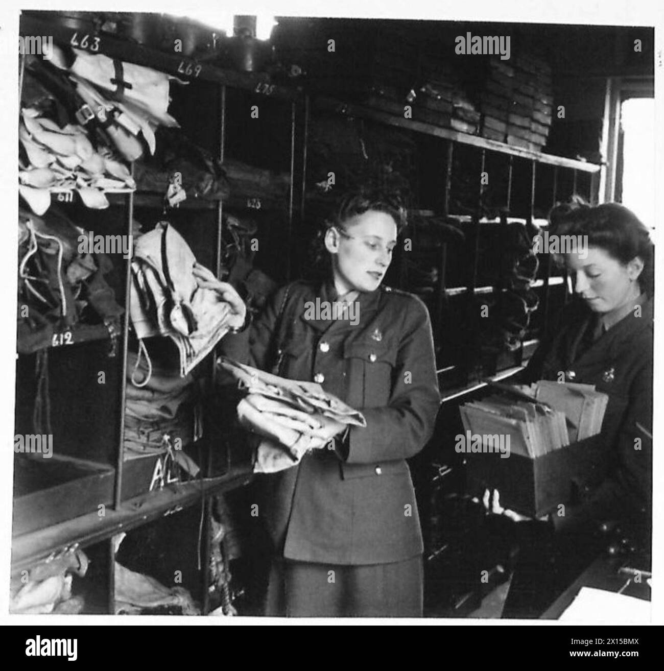 Personnel conduct stock checking and manage detailed kit stores as part ...