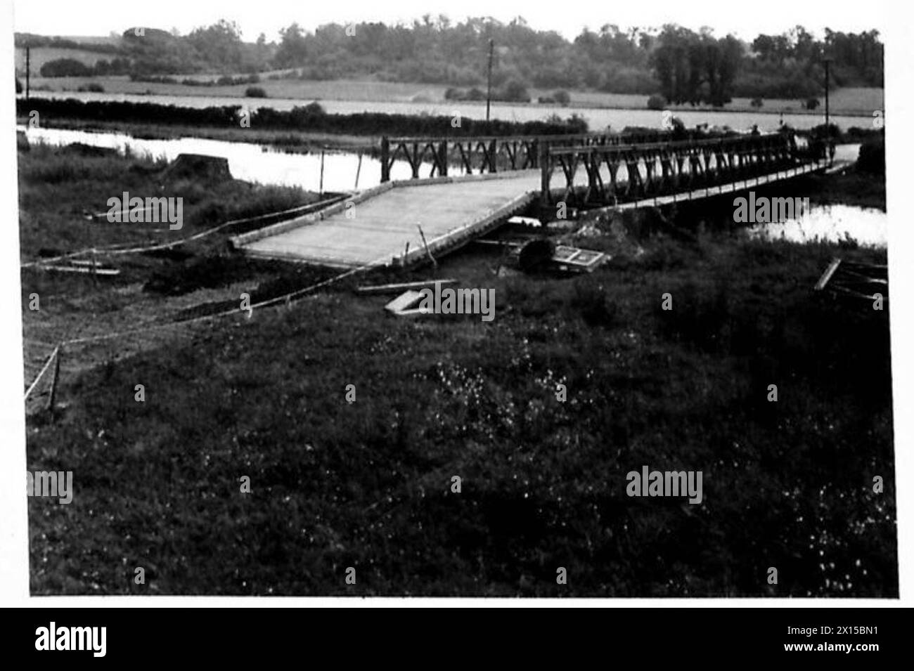 Multiple Birdges Instructional photographs document bridging operations, showing ...