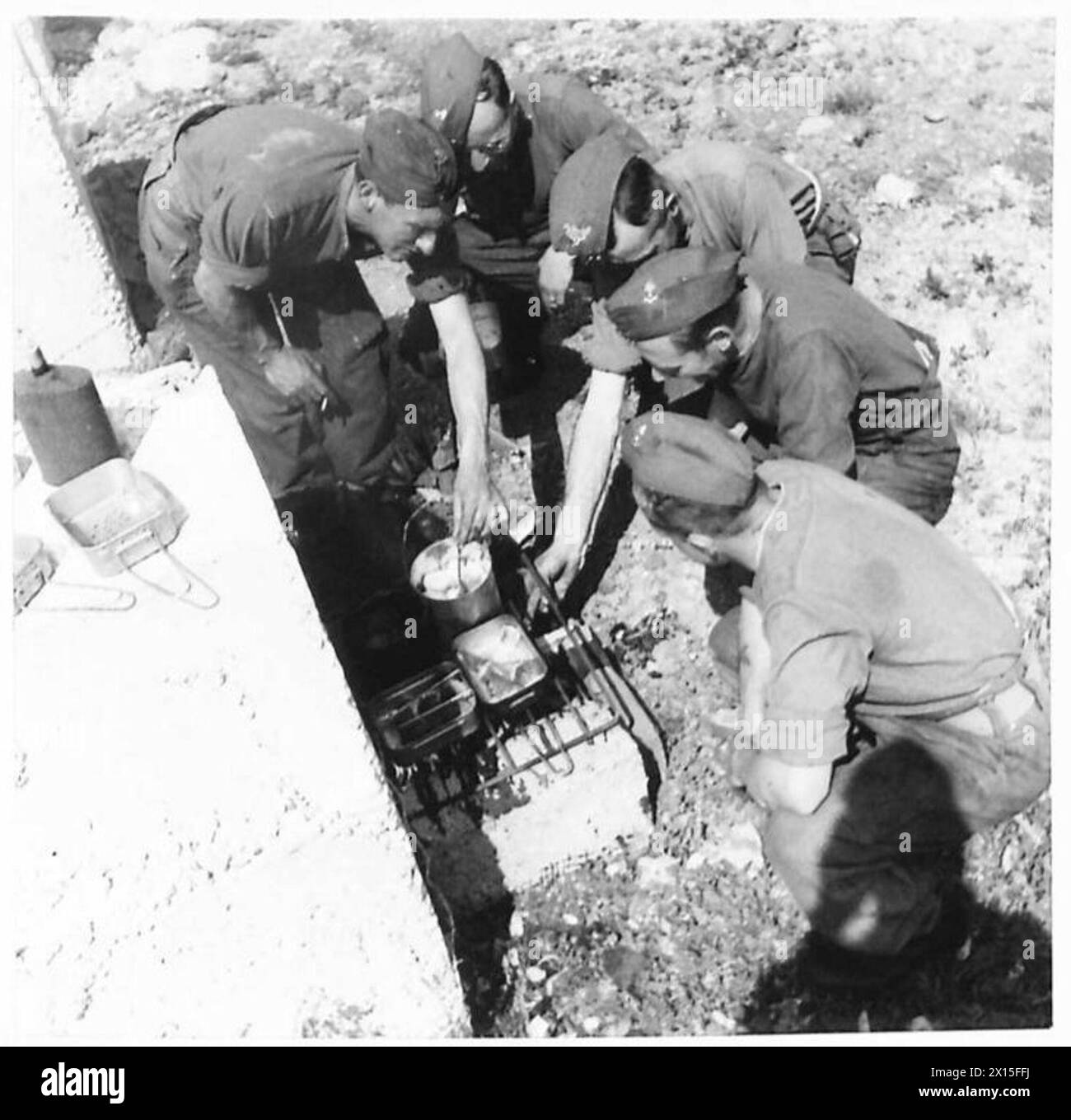 LIFE AT COASTAL DEFENCE BATTERIES - One Battery has a