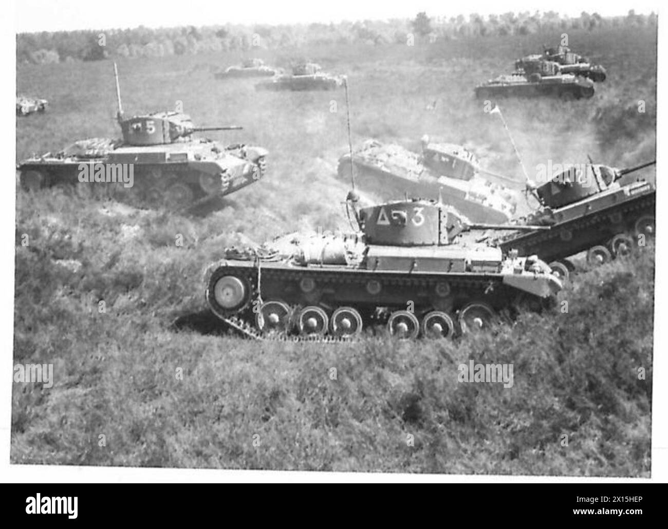 Mobility Tank British Army tanks advance over rough terrain, demonstrating mobility ...