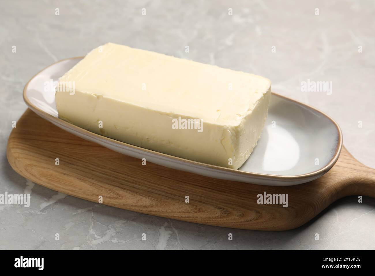 Block butter on table hi-res stock photography and images - Alamy
