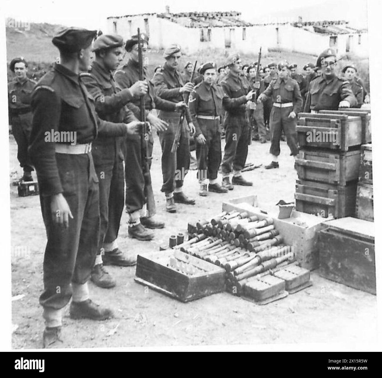 Pile of rifles Cut Out Stock Images &amp; Pictures - Alamy