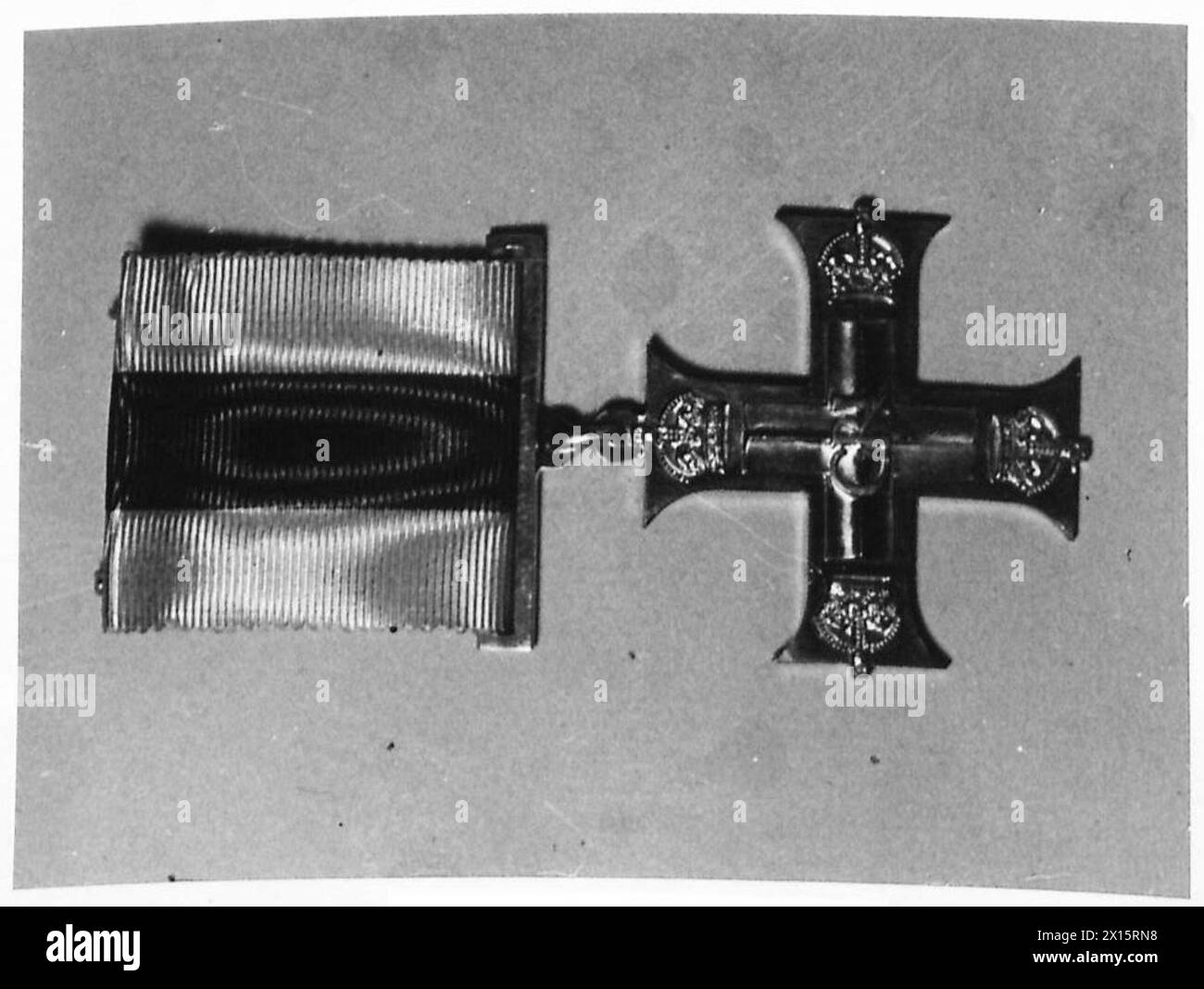 Gallantry insignia Black and White Stock Photos & Images - Alamy