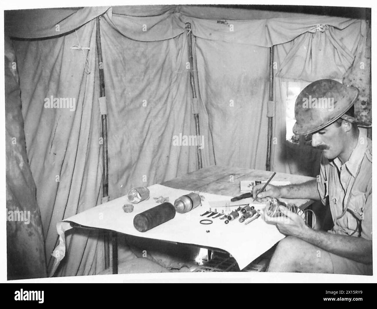 Dismantling bomb Black and White Stock Photos & Images - Alamy