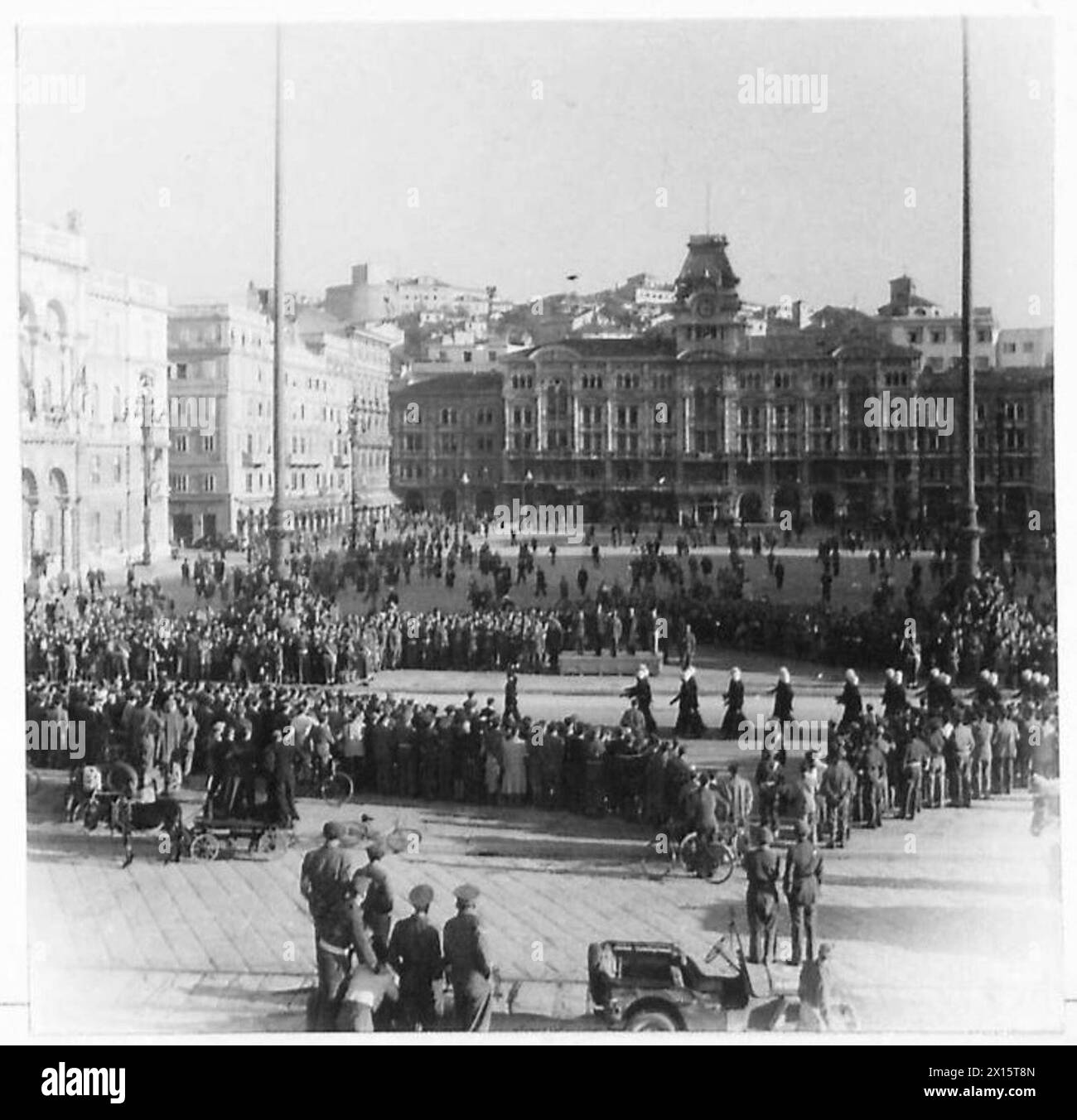 Civil Police Recruits, Venezia Giualia, Passing Out Parade - The 