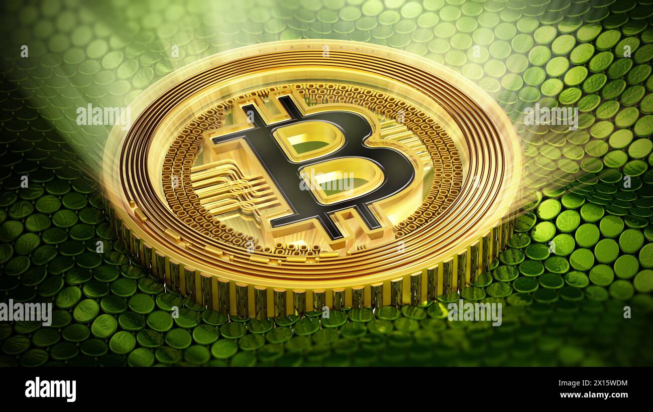 Glow bitcoin hi-res stock photography and images - Page 4 - Alamy