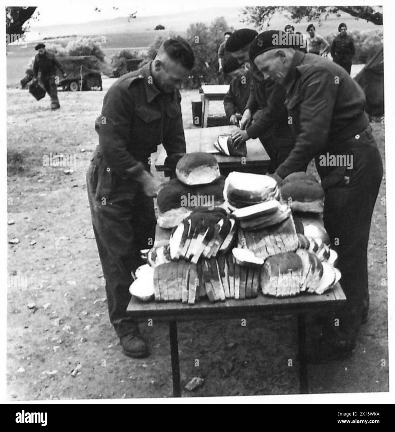 Operations and troop movements of the British Army in North Africa ...