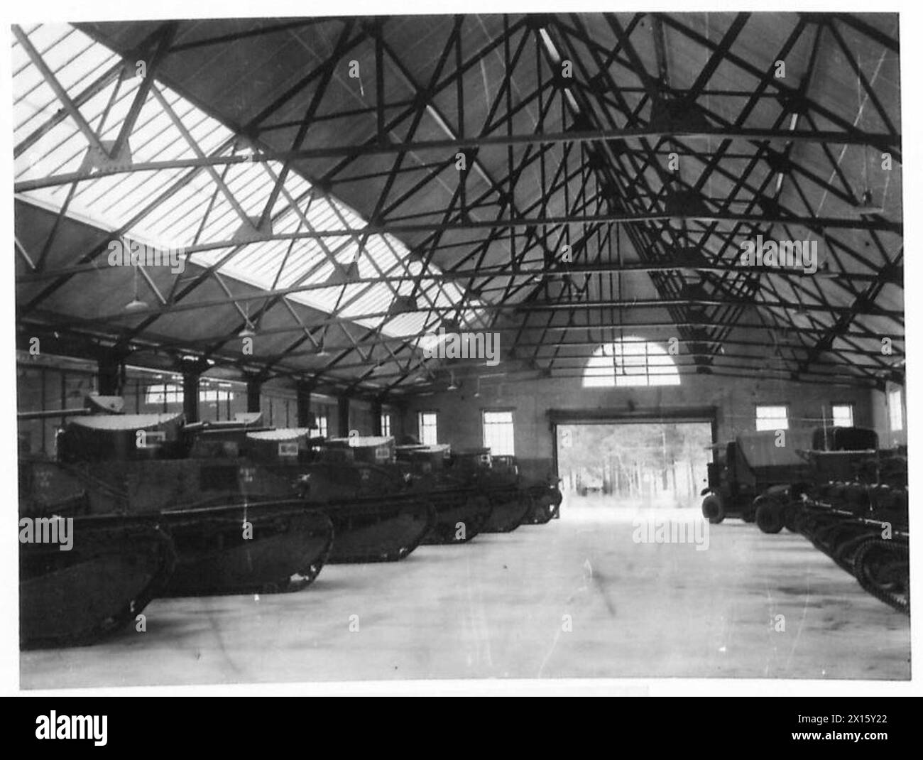 ROYAL TANK CORPS At Warminster , British Army Stock Photo Alamy