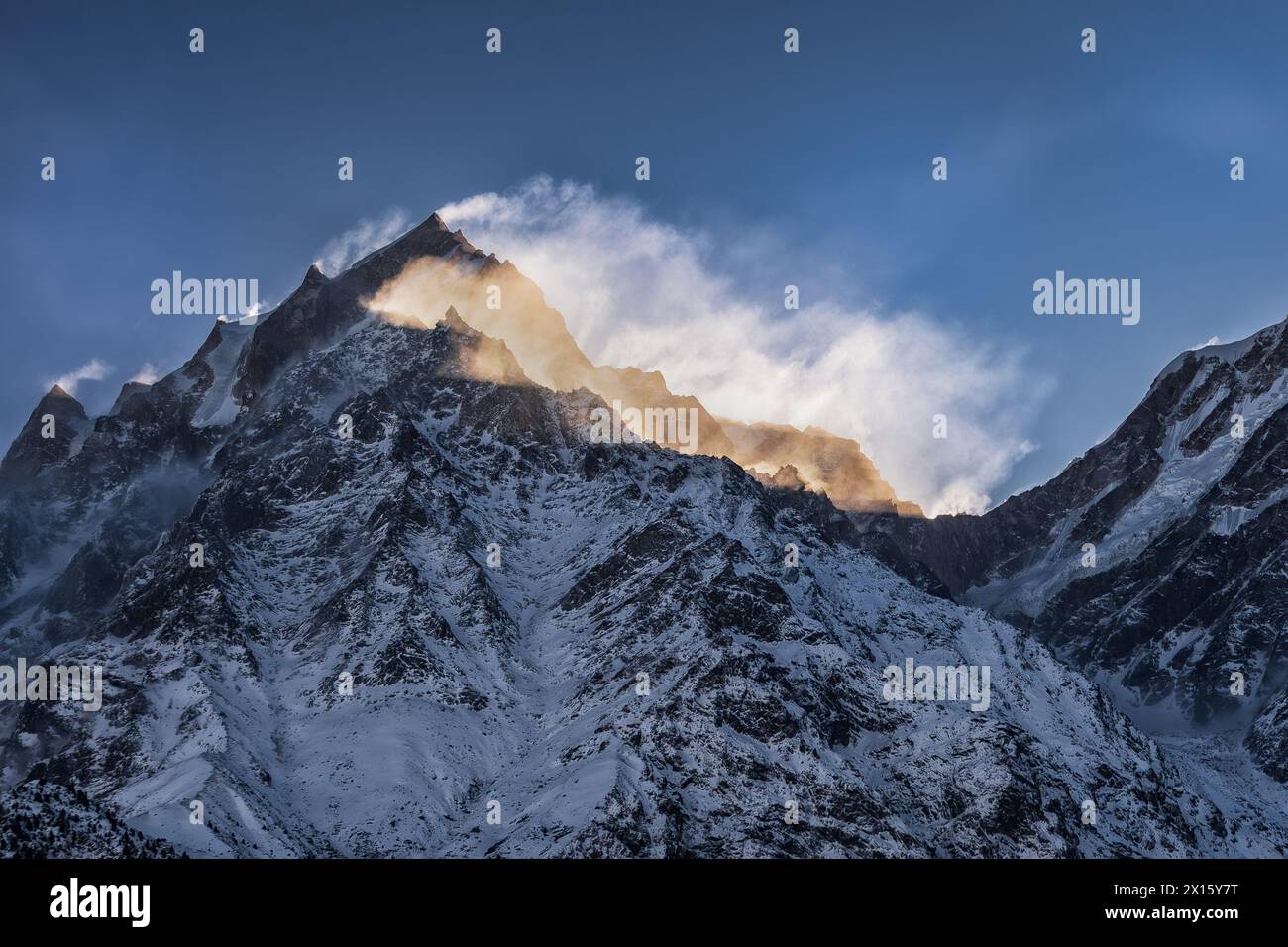 Himalayas – beautiful iconic landscape picture of the highest mountains ...