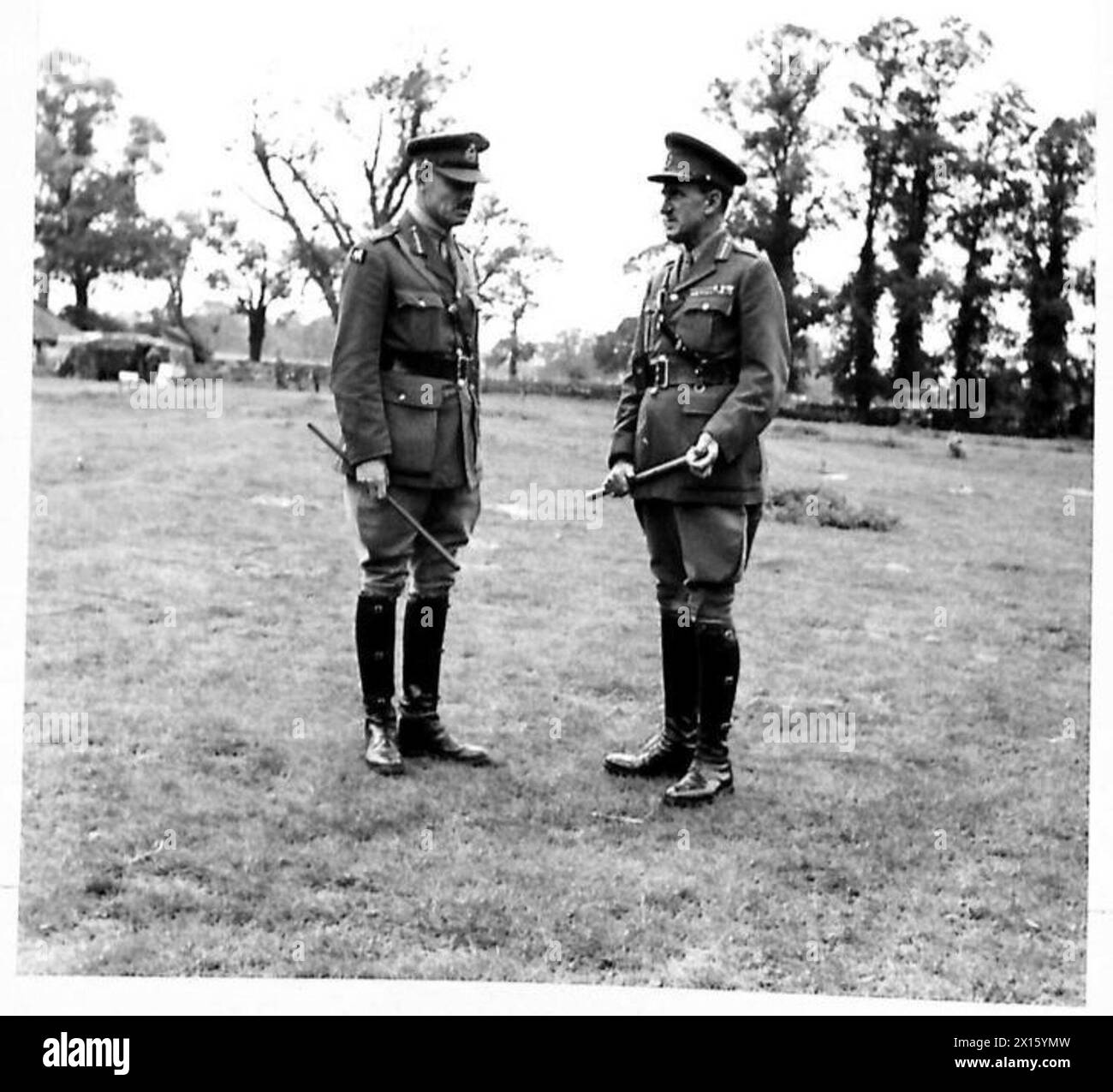 EASTERN COMMAND EXERCISE (Left) Lt. Gen. J.A.H. Gammell, CB.,DSO.,MC