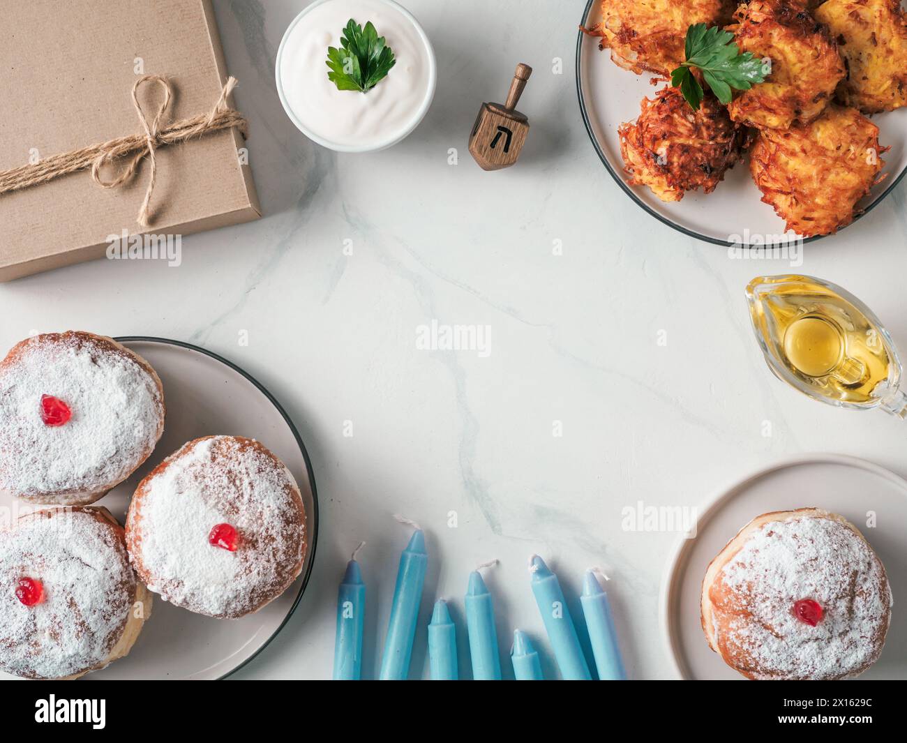 Hanukkah and donuts