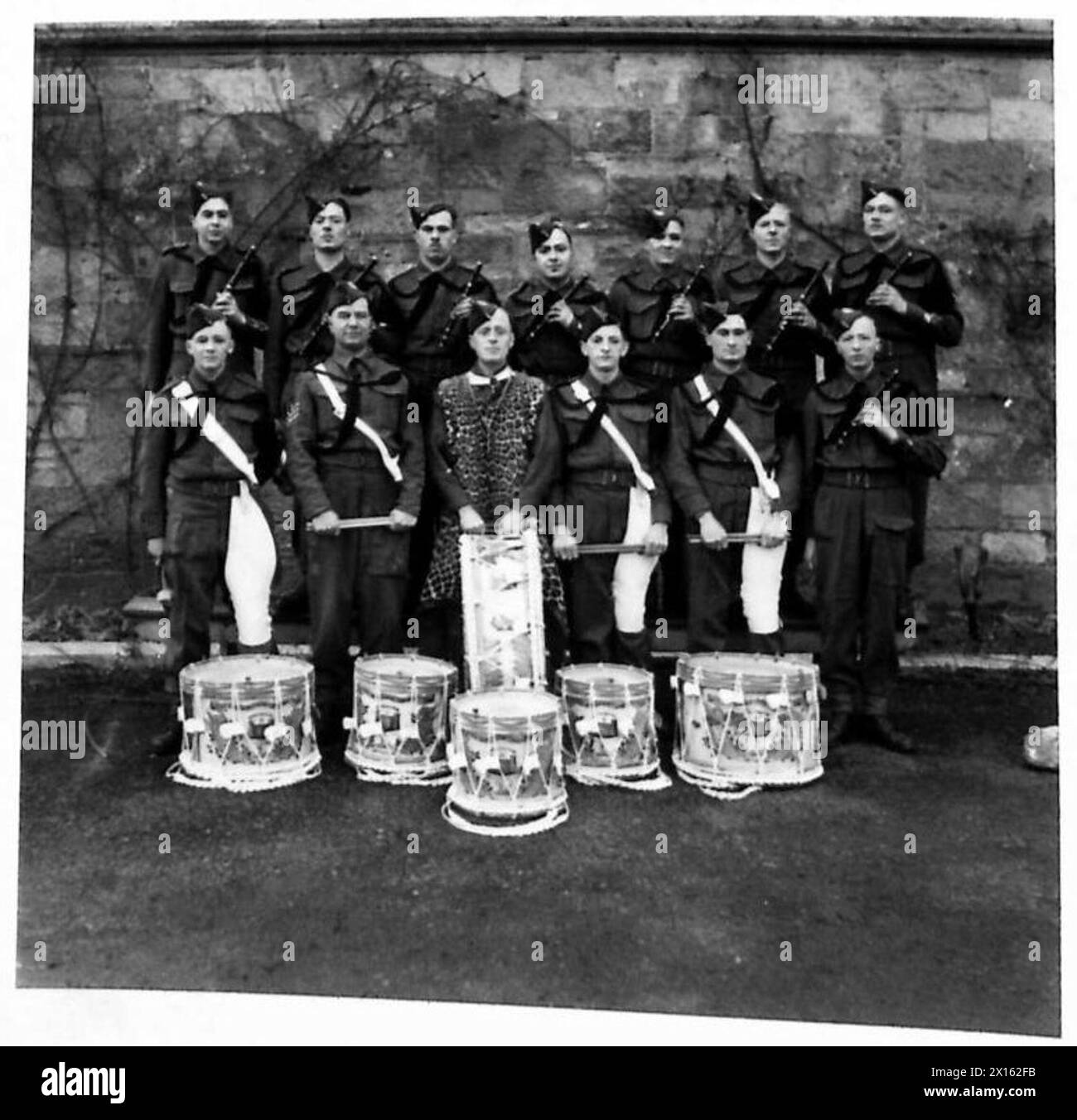 WITH A BATTALION OF THE NORTHAMPTONSHIRE REGT. IN NORTHERN IRELAND
