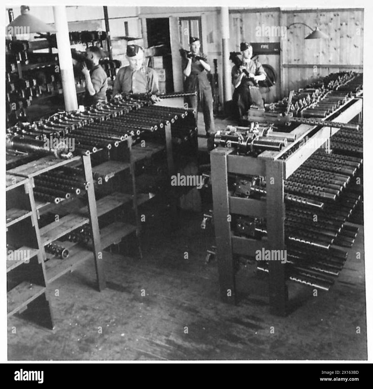 The secondary store armament for a British Army special assignment is ...