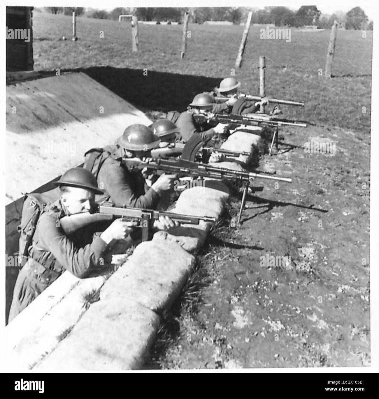The Recce Training Centre features Bren guns, Tommy guns, and rifles at ...